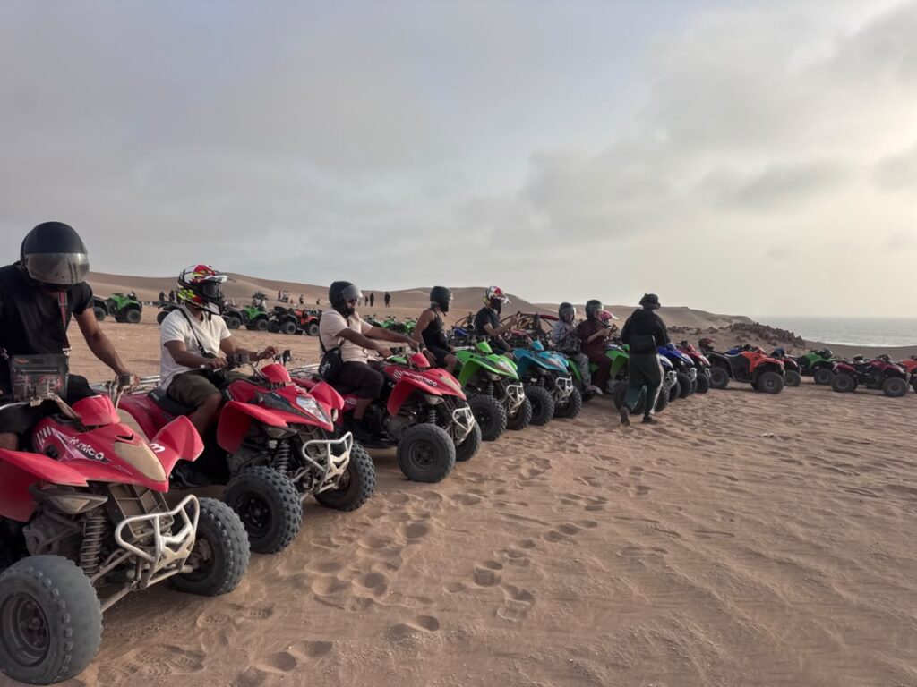 Agadir Desert & Beach Quad Biking with Sandboarding and Tea & Cakes